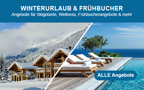 Bei unserer Frühbucher Aktion Angebote landen und Gutscheine nutzen Bei unserer Frühbucher Aktion Angebote landen und Gutscheine nutzen