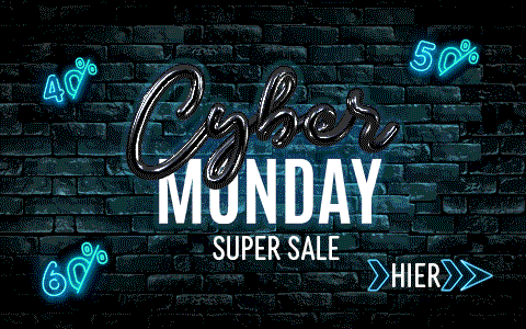 Zum Cyber Monday haben wir noch mehr Angebote und Rabatte für Sie Zum Cyber Monday haben wir noch mehr Angebote und Rabatte für Sie