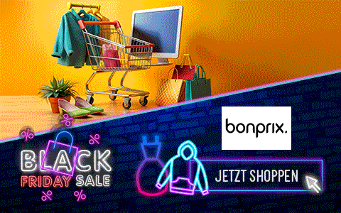 Ergattern Sie mit uns noch mehr Black Friday bonprix Deals und Angebote Ergattern Sie mit uns noch mehr Black Friday bonprix Deals und Angebote