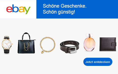 Sparen auf Geschenke mit eBay Rabattcodes Sparen auf Geschenke mit eBay Rabattcodes