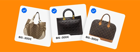 Luxus-Handtaschen: eBay Gutschein bis zu 300€ sichern Luxus-Handtaschen: eBay Gutschein bis zu 300€ sichern